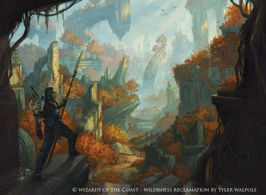 Wilderness Reclamation (Ravnica Allegiance) - art by Tyler Walpole