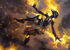Ashling, Flame Dancer (Modern Horizons III) - art by Michal Ivan