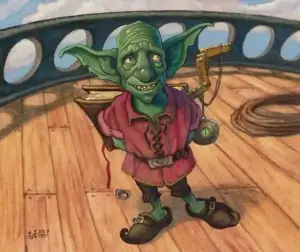 Goblin Game (Planeshift) - art by DiTerlizzi