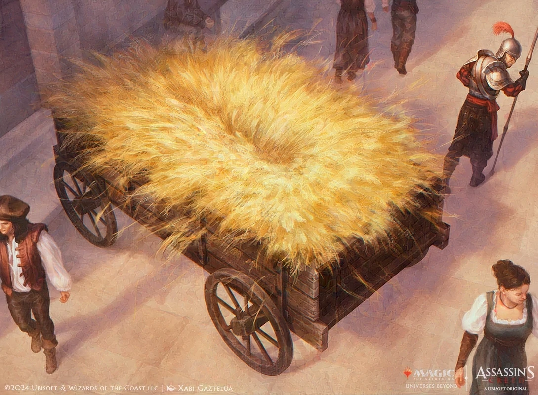Haystack (Assassin’s Creed) - art by Xabi Gaztelua