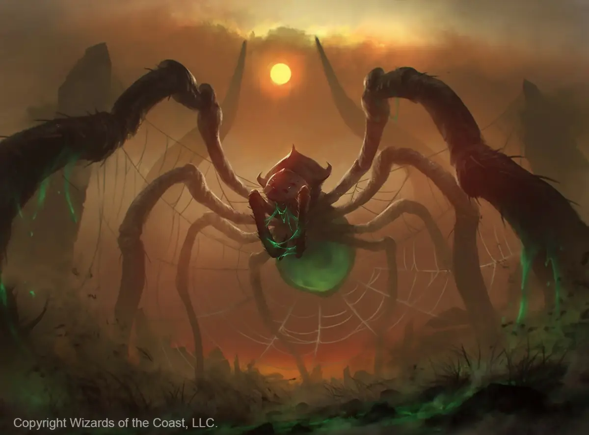 Obelisk Spider Hour of Devastation art by YW Tang