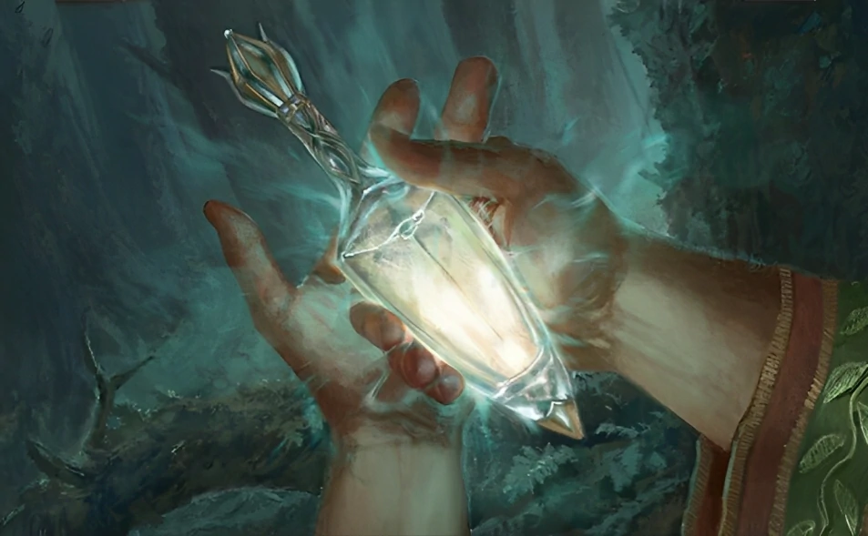 Phial of Galadriel (The Lord of the Rings: Tales of Middle-earth) - art by Andrea Piparo