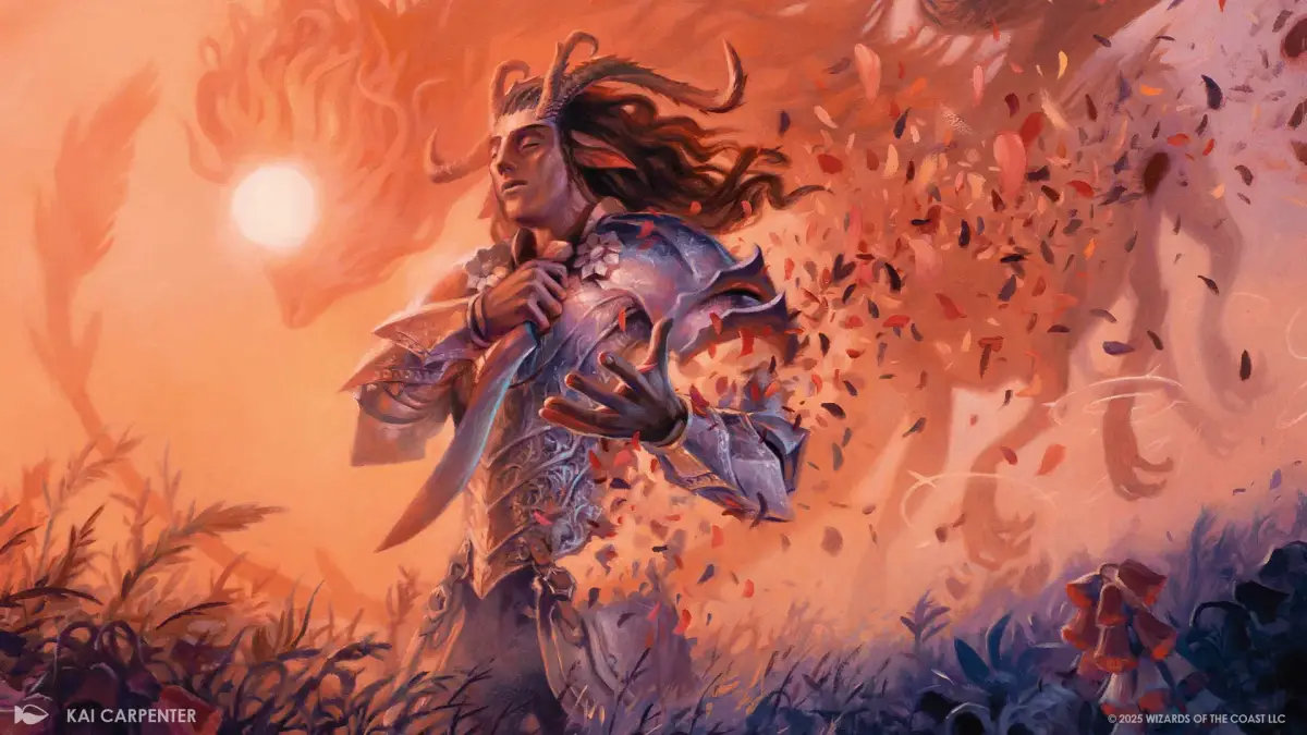 Rhys, the Evermore (Lorwyn Eclipsed) - art by Kai Carpenter