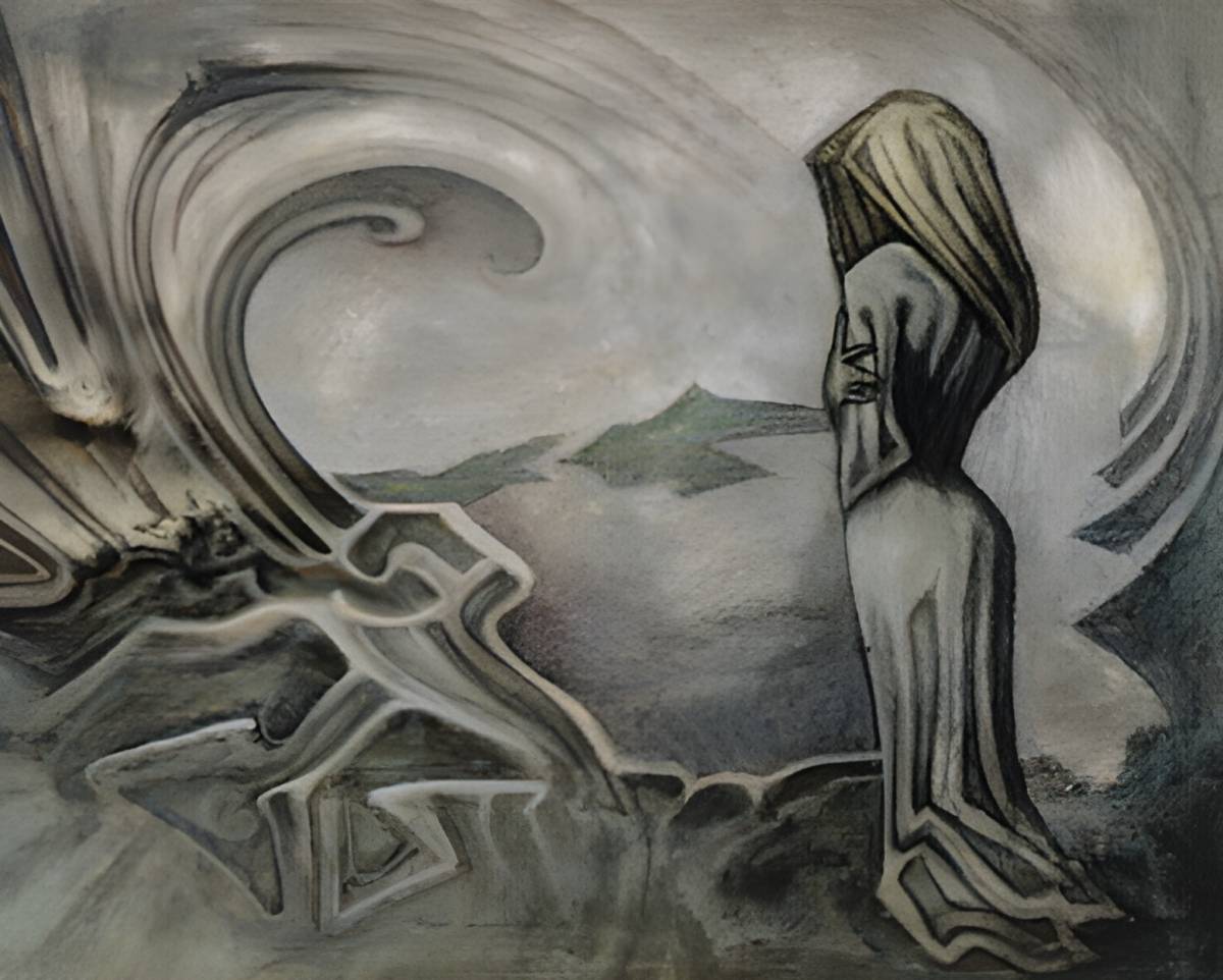 Enduring Renewal Ice Age art by Harold McNeill