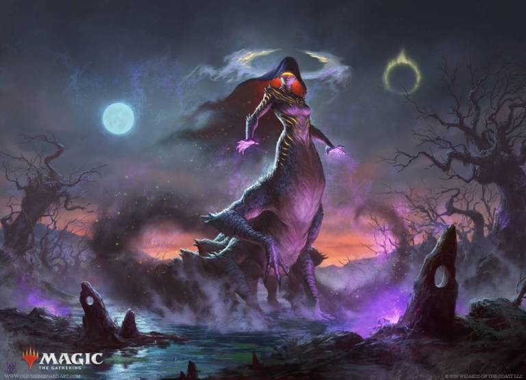 Moonshadow (Lorwyn Eclipsed) - art by Olivier Bernard