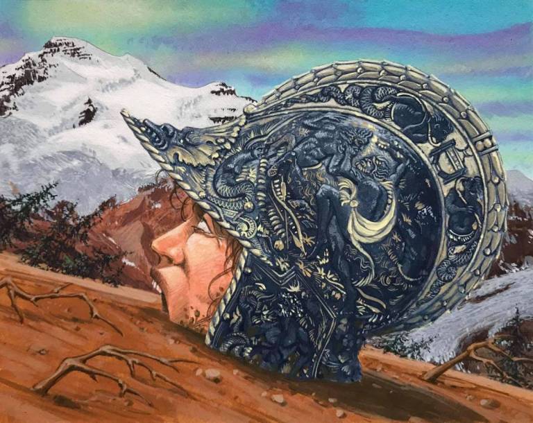 Mudslide (Ice Age) - art by Brian Snoddy