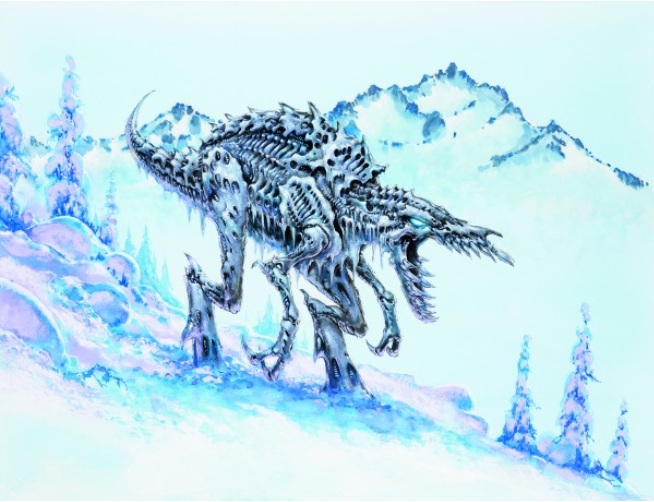 Phyrexian Soulgorger (Coldsnap) - art by Brian Snodd Phyrexian Soulgorger (Coldsnap) - art by Brian Snodd