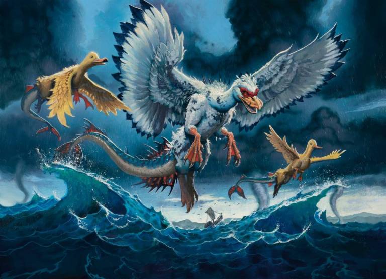 Sunderflock (Lorwyn Eclipsed) - art by Caio Monteiro