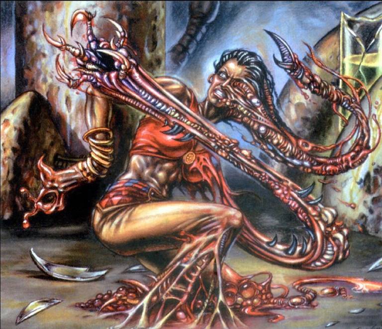 Volrath's Shapeshifter (Stronghold) - art by Ron Spencer