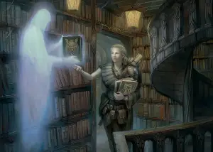 Ancestral Recall (Ultra Rare Cards) - art by Volkan Baga
