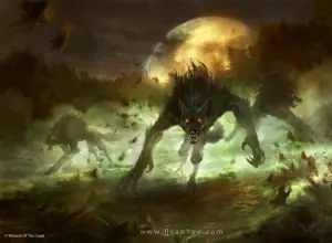 Moonmist (Innistrad) - art by Ryan Yee