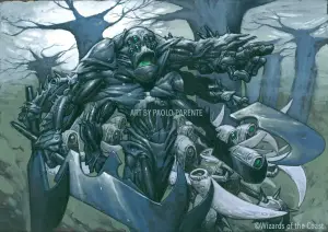 Mycosynth Golem (Fifth Dawn) - art by Paolo Parente
