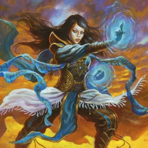 Narset, Parter of Veils (Secret Lair) - art by Alex Horley-Orlandelli