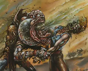 Plaguebearer (Exodus) - art by Ron Spencer