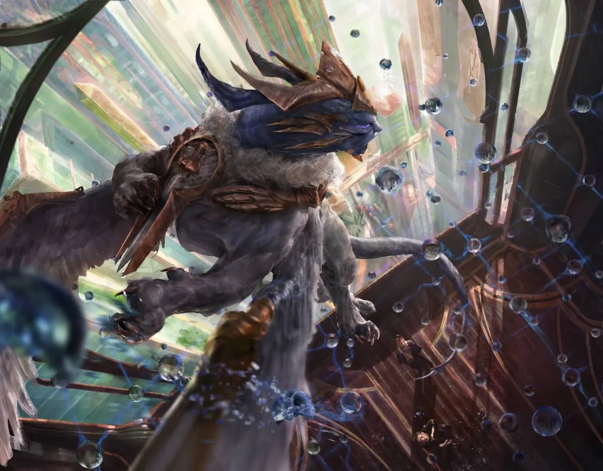 Change of Plans Streets of New capenna Commander Decks art by Campbell White