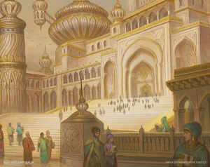 Library of Alexandria (Ultra Rare Cards) - art by Volkan Baga