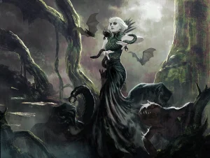 Sedgemoor Witch (Strixhaven School of Mages) - art by Igor Kieryluk