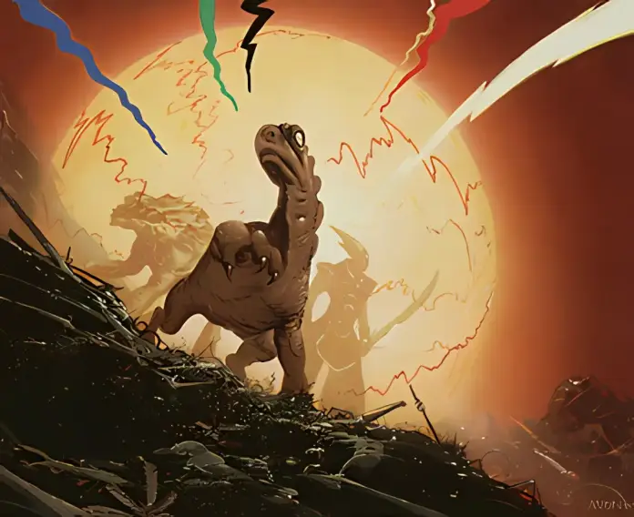 Spirit of Resistance (Invasion) - art by John Avon