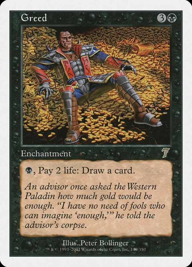 greed