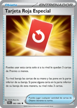 250px Tarjeta Roja Especial (Caos Creciente 82 ES TCG)