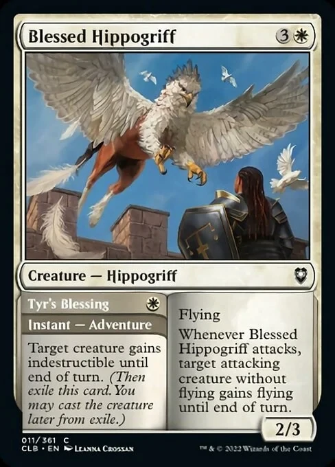 Blessed Hippogriff Tyr's Blessing
