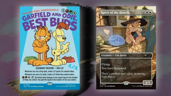 Cat Secret Lair Cards 550x309