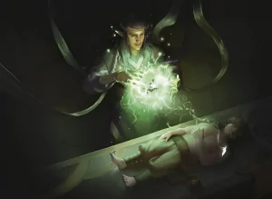 Elrond, Master of Healing (The Lord of the Rings: Tales of Middle-earth) - art by Wangjie Li