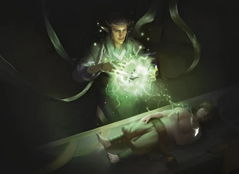 Elrond, Master of Healing (The Lord of the Rings: Tales of Middle-earth) - art by Wangjie Li
