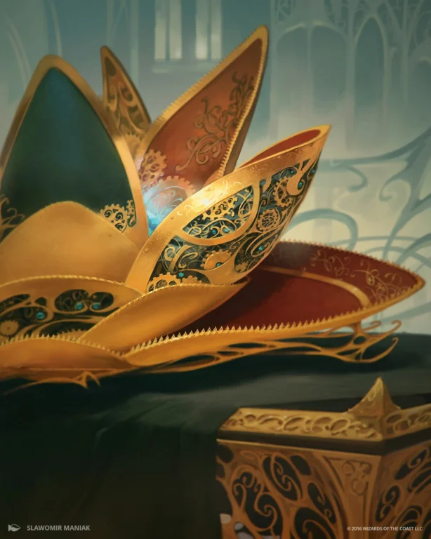 Lotus Petal (Kaladesh Inventions) art by Slawomir Maniak