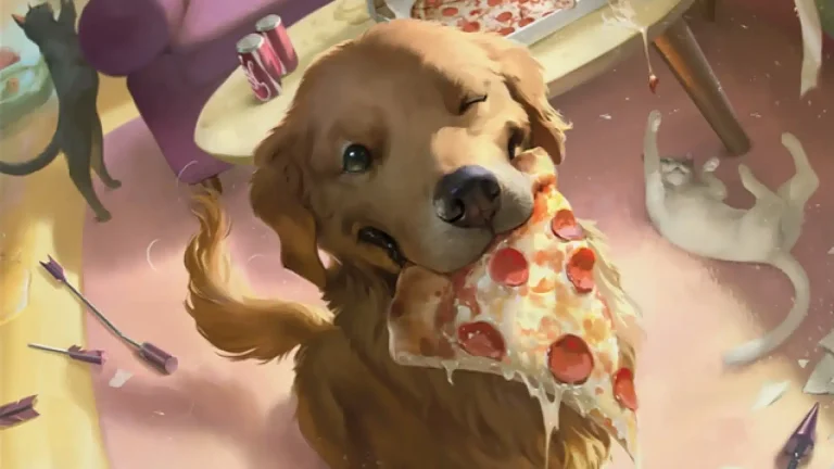 Lucky the Pizza Dog MTG