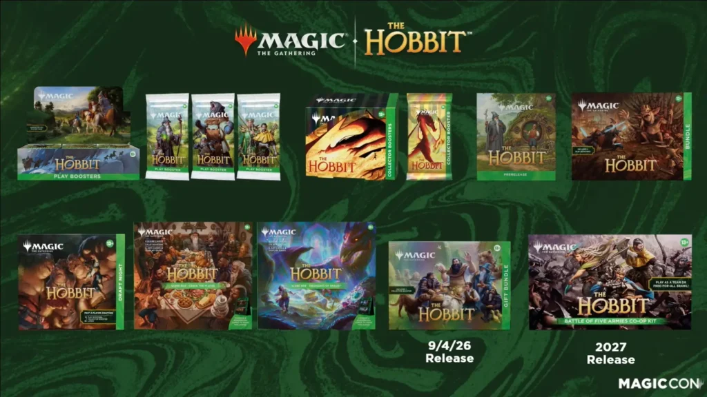MTG The Hobbit Products 1024x576