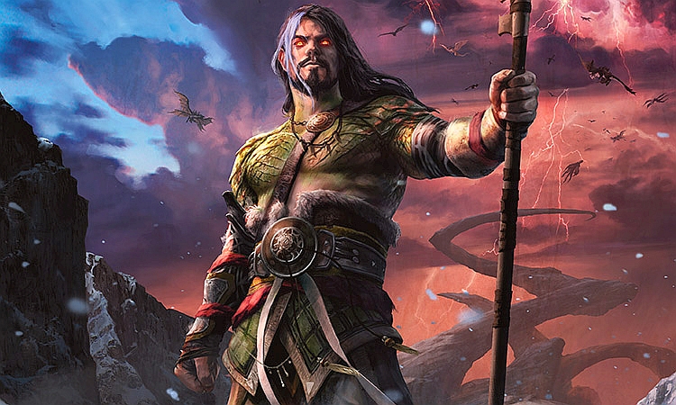El top 9 de héroes masculinos que roban suspiros en Magic. 3 Sarkhan Unbroken