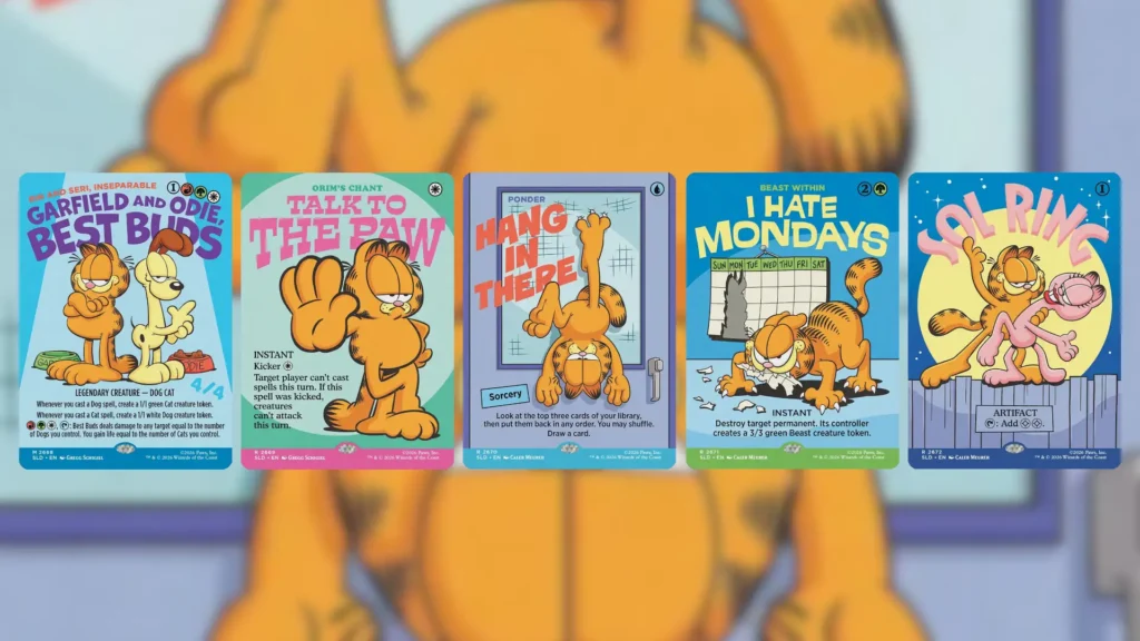 Secret Lair x Garfield Motivationally Challenged 1024x576