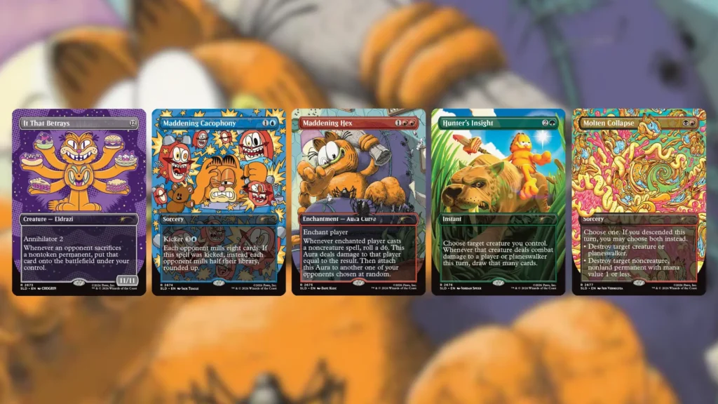 Secret Lair x Garfield Our Only Thought Is to Entertain You 1024x576