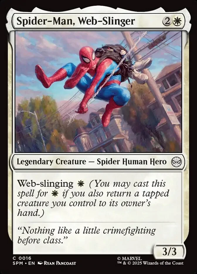 Spider Man, Web Slinger