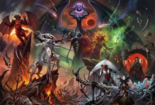 Terrorifico, leyendas, villanos