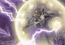 Timely Ward: El Aura De Commander Que Se Disparó 381% Gracias Al Precon Silverquill. Timely Ward (Commander Legends) - art by Matt Stewart