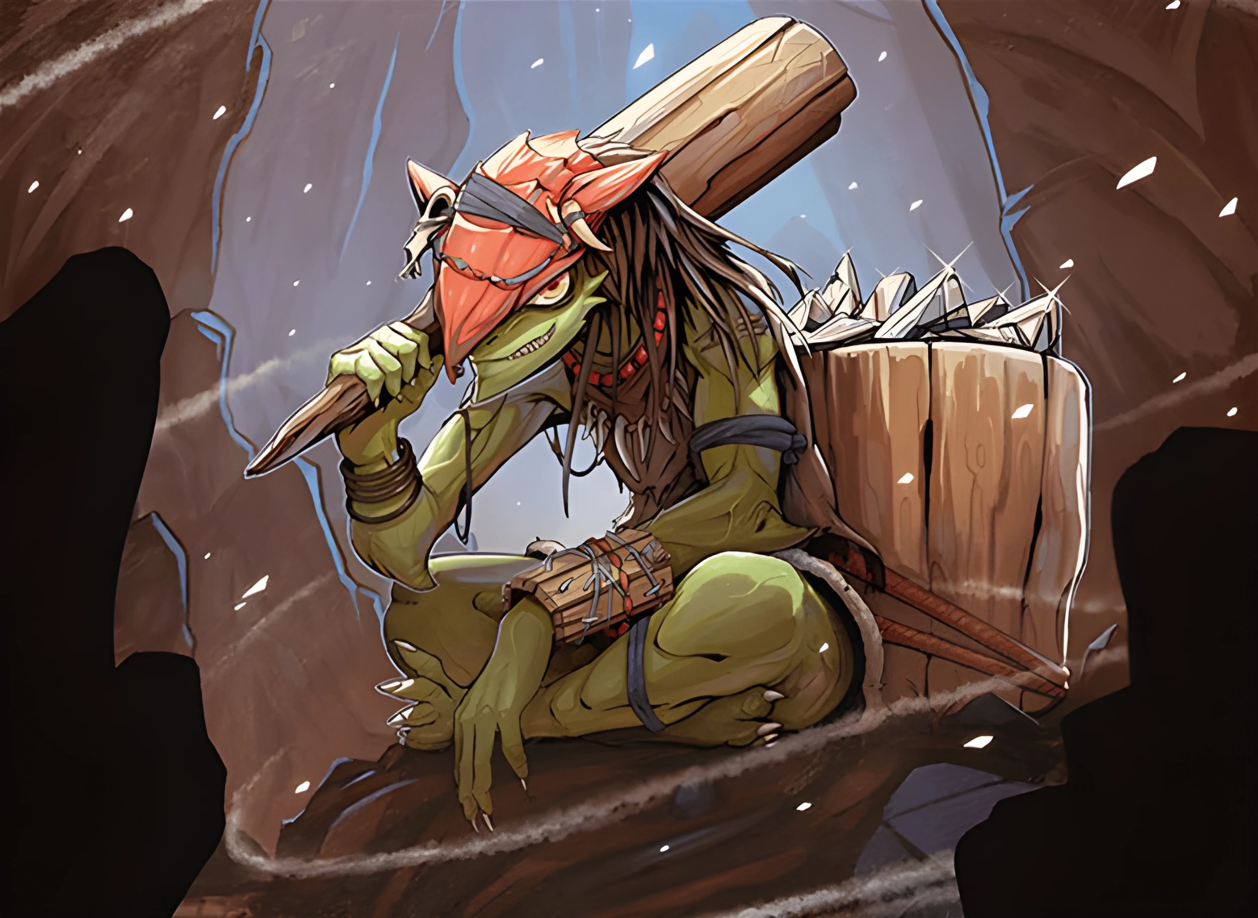 Zada, Hedron Grinder (Jumpstart 2025) art by Takotto