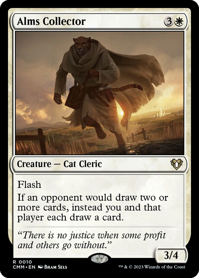 Estas cartas budget ayudan a que el blanco deje de quedarse sin mano en Commander. 3 cmm 10 alms collector