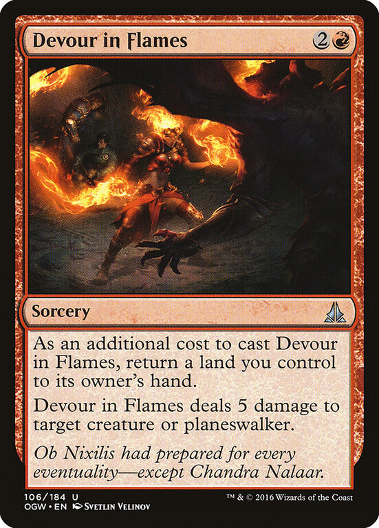 devour in flames