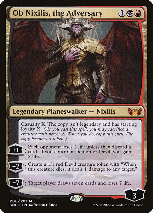 ob nixilis the adversary