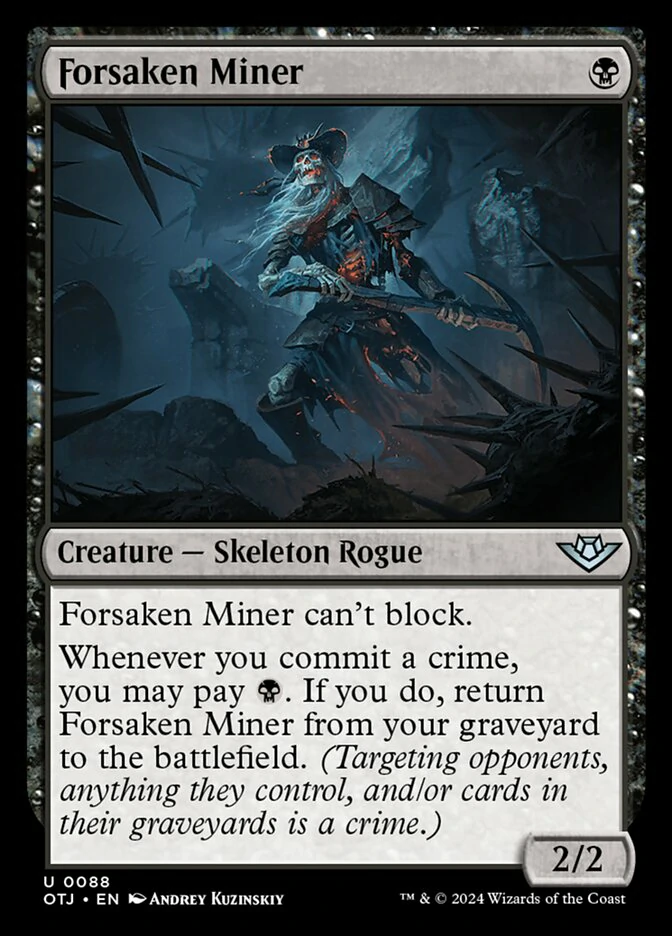 forsaken miner