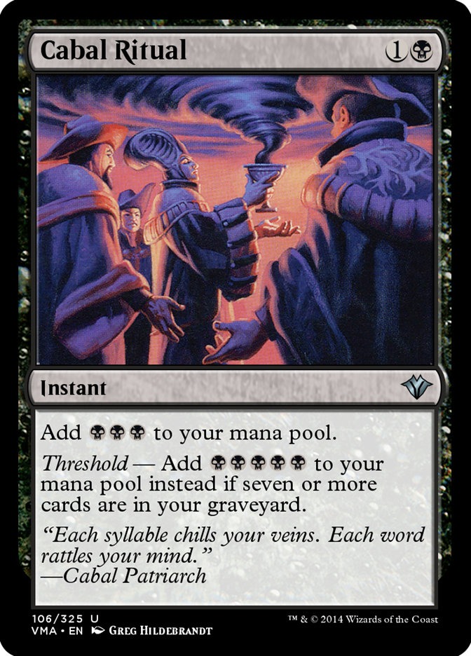 vma 106 cabal ritual
