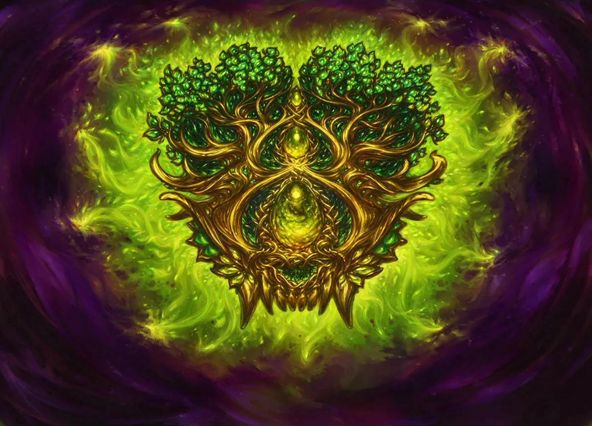 Archdruid's Charm (Murders at Karlov Manor) art by Liiga Smilshkalne
