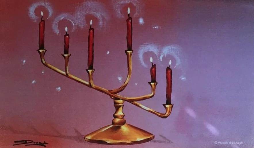 Candelabra of Tawnos (Antiquities) art by Douglas Shuler