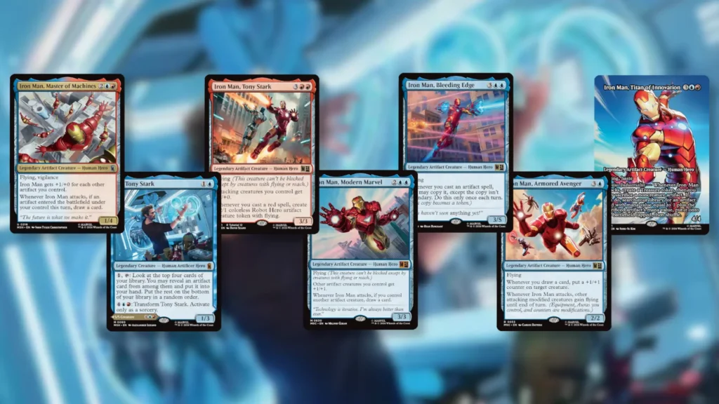 MTG Iron Man Cards 1024x576