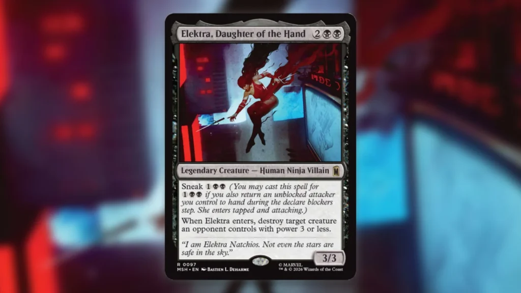 MTG Marvel Super Heroes Debut Spoilers Elektra Daughter of the Hand 1024x576