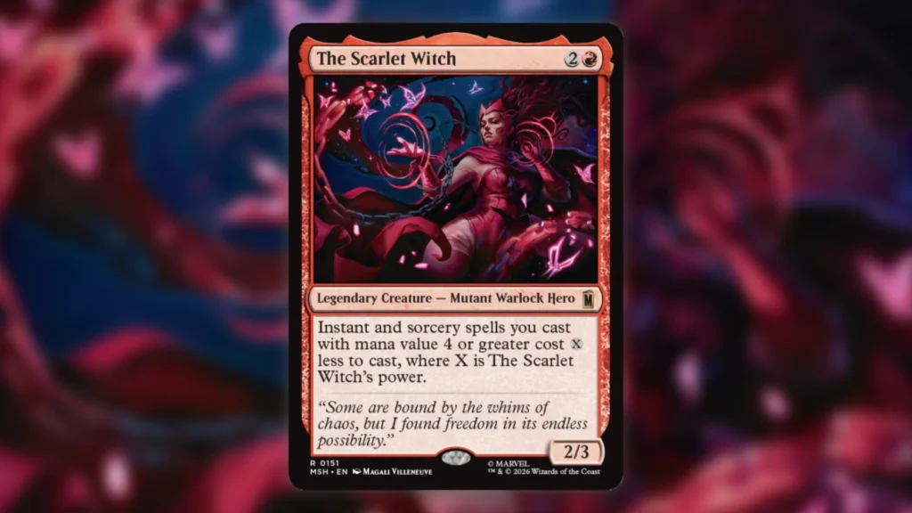 MTG Marvel Super Heroes Debut Spoilers The Scarlet Witch 1024x576