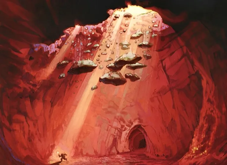 Mine Collapse (Modern Horizons II) art by Bud Cook