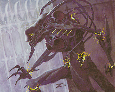El terrorífico origen de Phyrexia: El nacimiento del Dios-Máquina Yawgmoth (Phyrexia parte 1). 4 Phyrexian Negator
